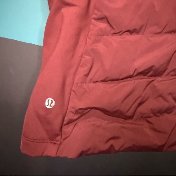 Lululemon Athletica Dark Red Puffer Vest - Picture 7 of 11